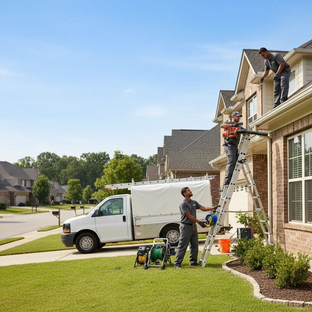 Home Gutter Service in Powhatan, LA near me